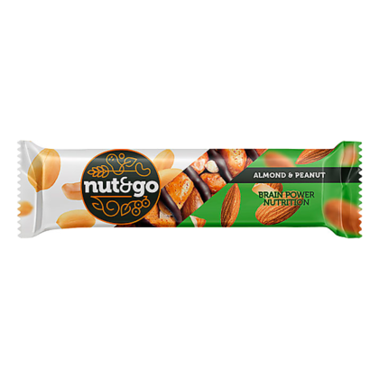 Батончик Nut & Go миндаль и арахис