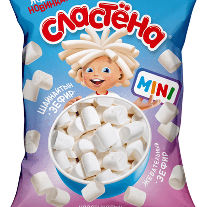 Зефир жевательный "Сластена" mini 150 г