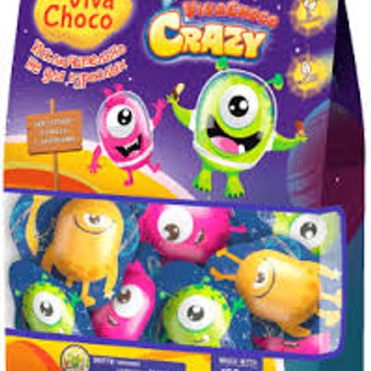 Конфеты шоколадные с кремовой начинкой: "Viva Choco Crazy" коробка 120гр