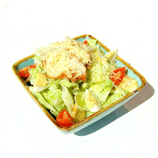 Салат цезарь с курицей