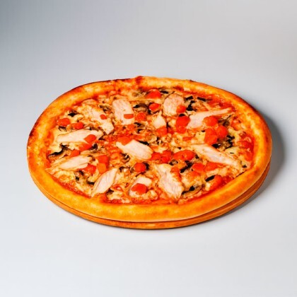 Курица и грибы