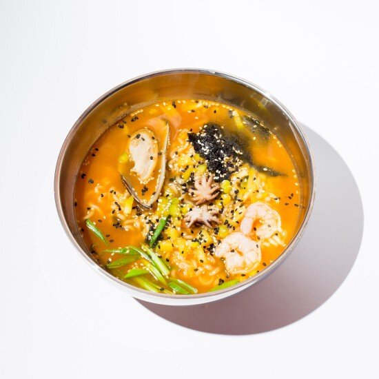 Рамен с морепродуктами