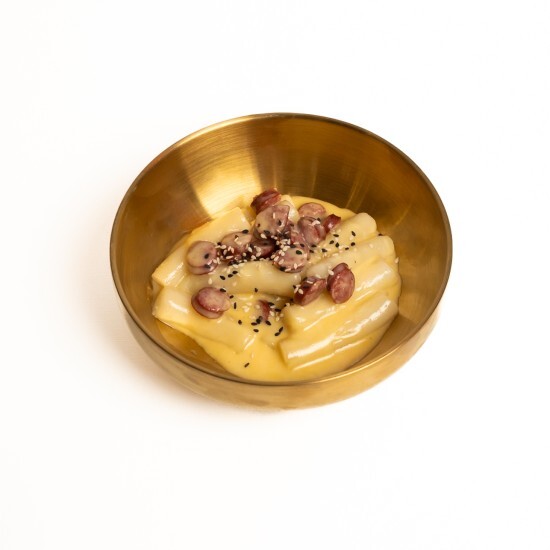 Токпокки в сливочном соусе