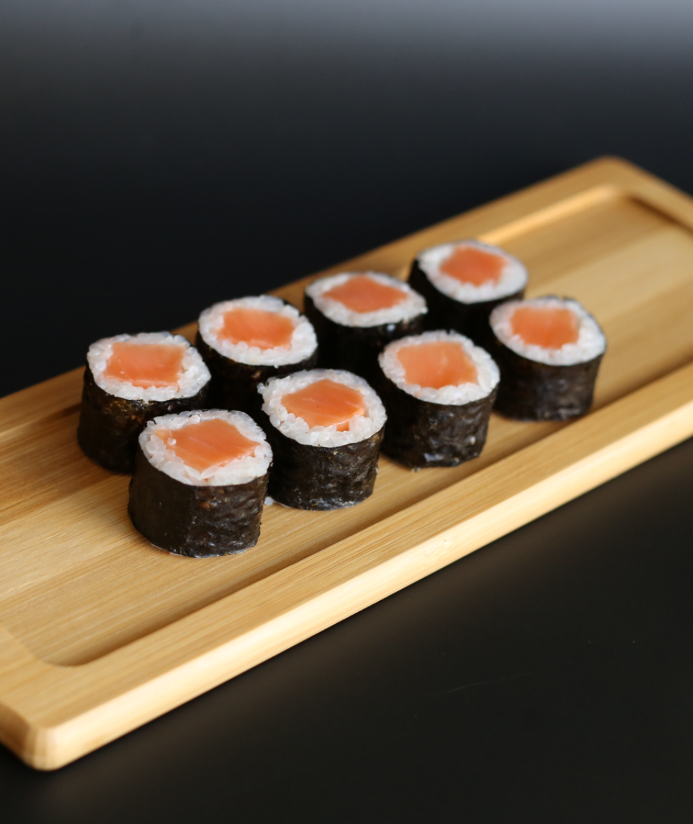 Мини с лососем