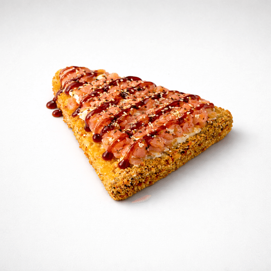 Суши пицца с семгой