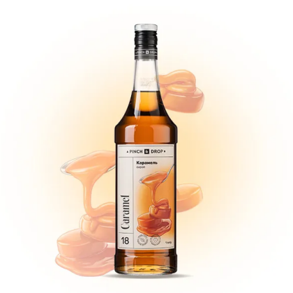Сироп "Карамель" Pinch&Drop, стекло, 1л
