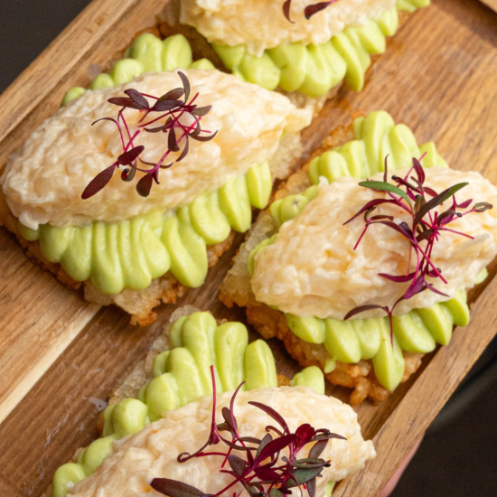 Тартар из гребешка