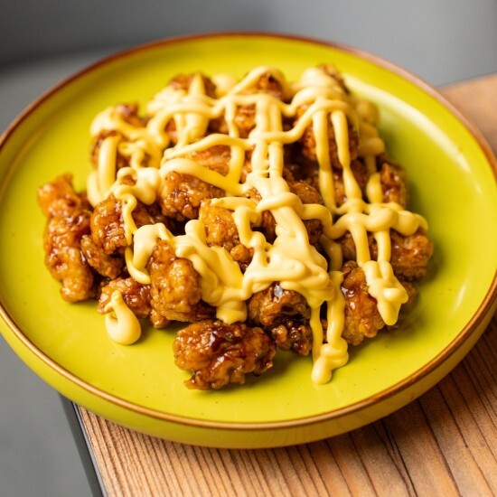 Филе поп корн в соусе терияки