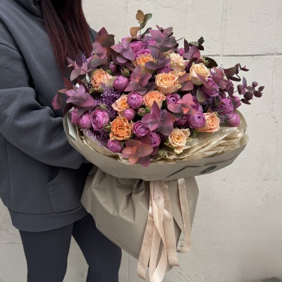 Букет «Limpopo» с кустовими розами