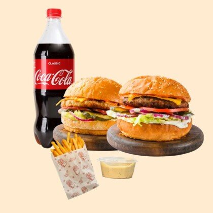 Комбо Chicago (Чикаго) + Coca-cola 1 L