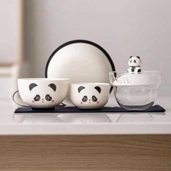 Чайный набор офисный "Панда"
