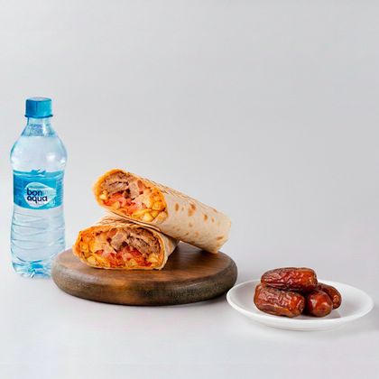 Комбо Ифтар №2+Вода 0.5 L+финики