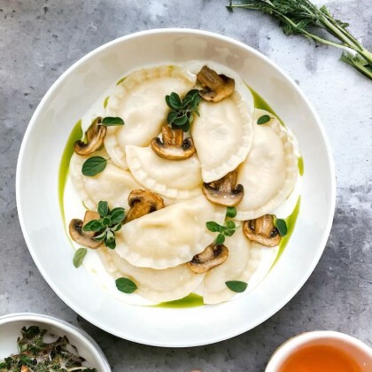 Вареники с картофелем