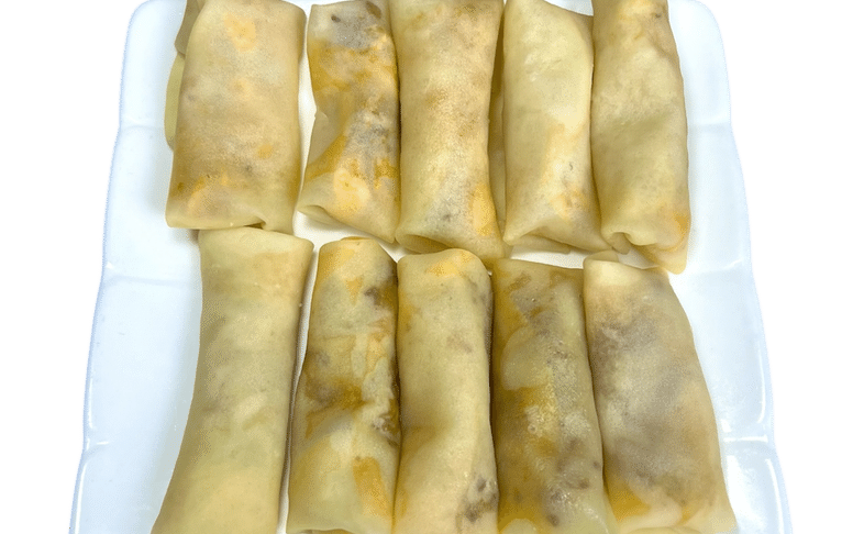 Блинчики с жареной телятиной