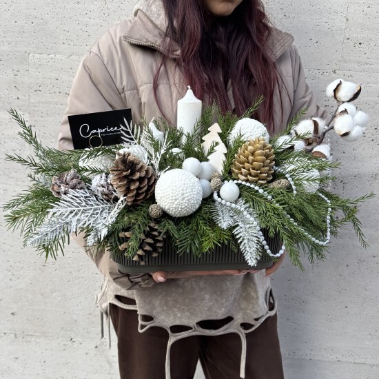 Новогодняя композиция «Argenta»