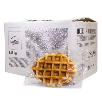 Брюссельские вафли с сахаром (24*90г) кор