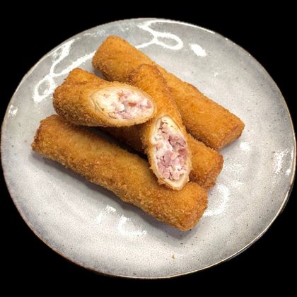 Блины с Ветчиной и Моцареллой