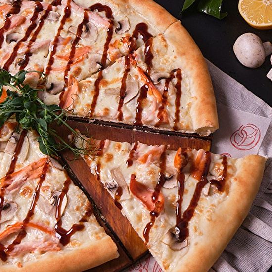 Курица и грибы