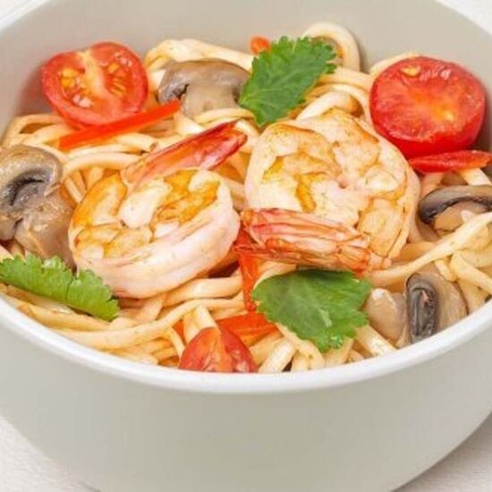 Wok L Том Ям с креветкой