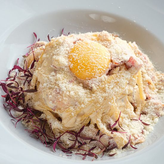 Соус Карбонара с говяжьим беконом