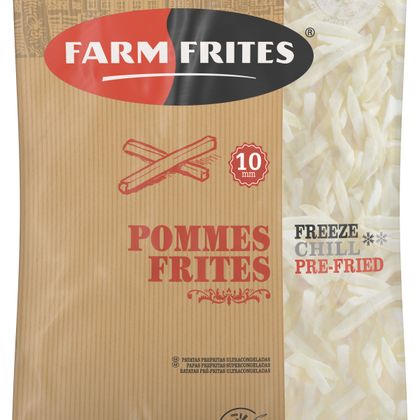 КАРТОФЕЛЬ ФРИ 10 ММ. 5Х2500 Г FARM FRITES