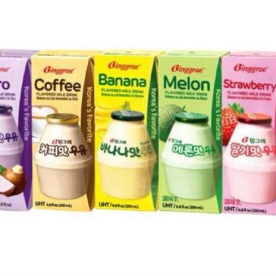 Корейское молочко со вкусом