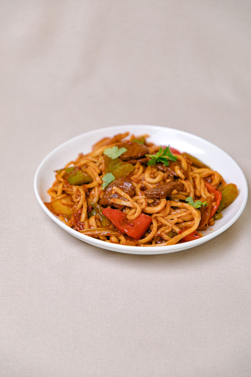 Лагман Цомян (жареный)