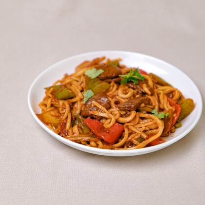 Лагман Цомян (жареный)