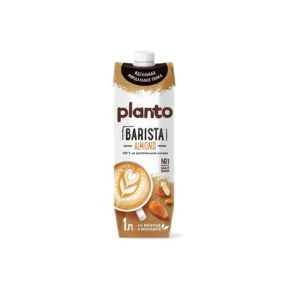 PLANTO Напиток миндальный обогащенный Barista Almond 1л