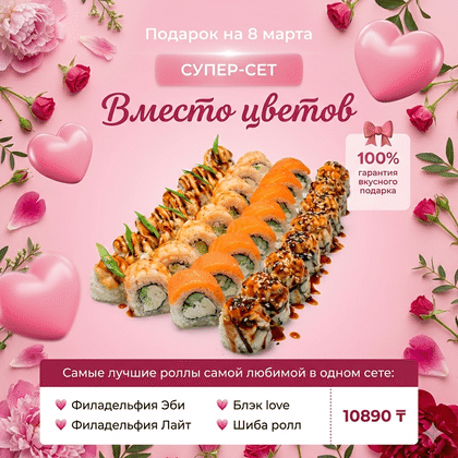 Вместо цветов