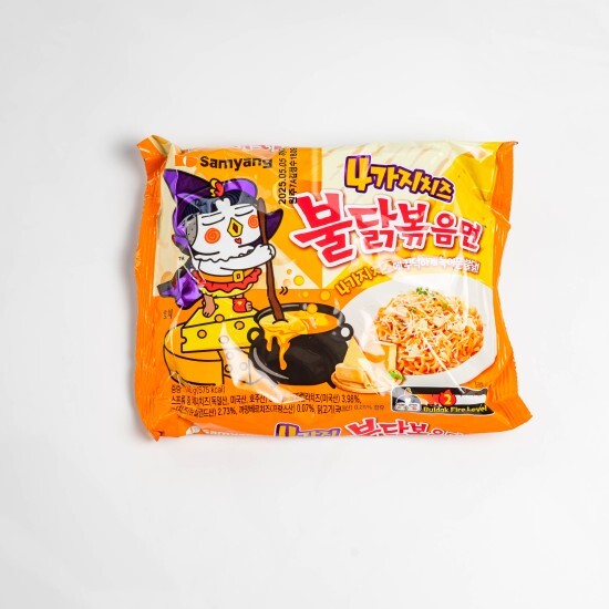 Лапша бульдак 4 сыра мяг