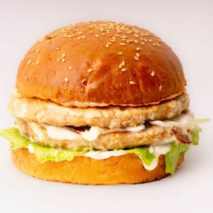 Рух бургер куриный 2х
Рух бургер (тауық еті) 2х