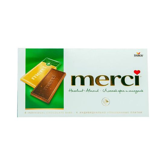 Набор шоколадных конфет «Merci» 100г