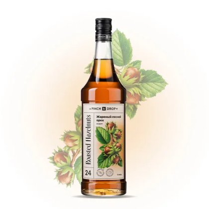 Сироп "Жареный лесной орех" Pinch&Drop, стекло, 1л