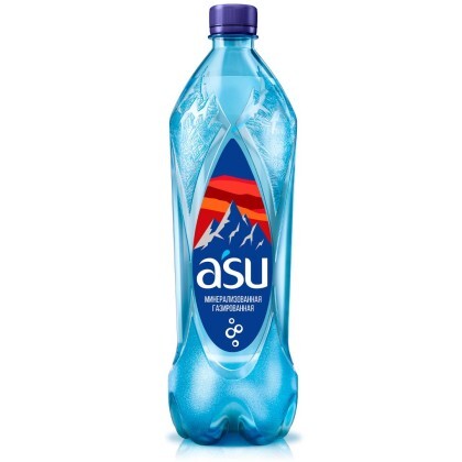 Вода газ ASU 1л