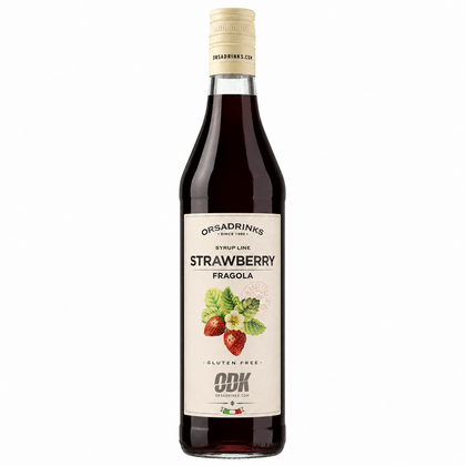 Сироп "Клубника" ODK, стекло, 0.75л