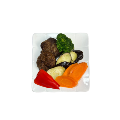 Котлеты на пару с овощами