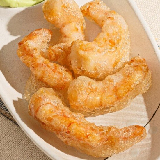 Хрустящие креветки