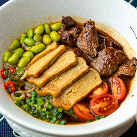 Рамен с телятиной