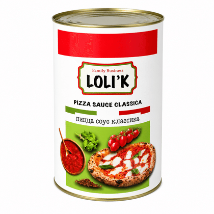 Пицца соус классика LOLI*K  4100 гр ж/б