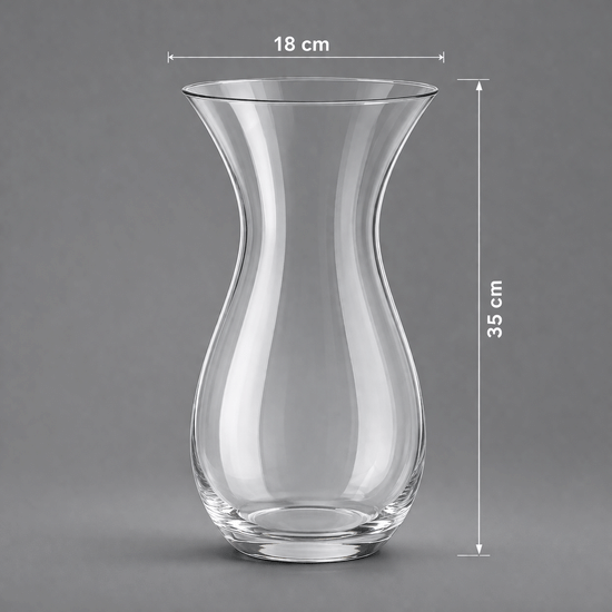 Ваза стеклянная 02