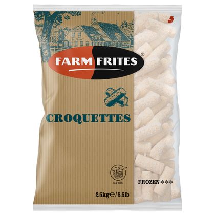 Картофельные Крокеты 4Х2,5 кг Farm Frites